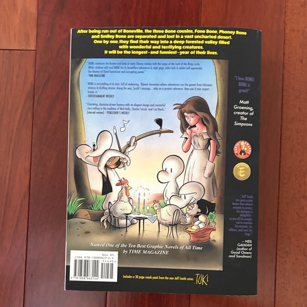 Bone by Jeff Smith - Graphic Novel (Green, Red) - Picture 2 of 4